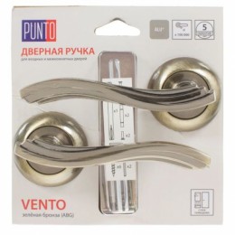 Ручка Punto (Пунто) раздельная VENTO ML/HD ABG-6 зеленая бронза