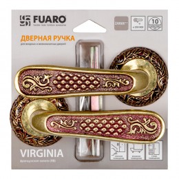 Ручка Fuaro (Фуаро) раздельная VIRGINIA SM/HD RB-10 французское золото