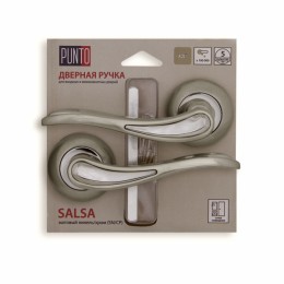 Ручка Punto (Пунто) раздельная SALSA TL/HD SN/CP-3 матовый никель/хром