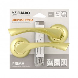 Ручка Fuaro (Фуаро) раздельная PRIMA RM/HD SG/GP-4 матовое золото/золото