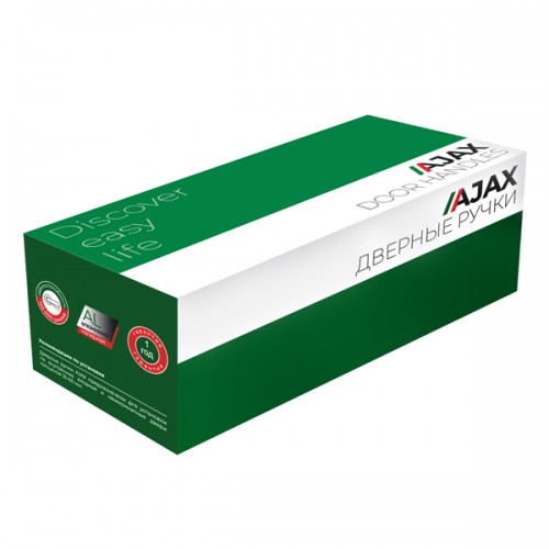 Ручка Ajax (Аякс) раздельная R.JR54.SIGMA (SIGMA JR) SN/CP-3 матовый никель/хром 140мм