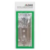 Петля Ajax (Аякс) универсальная без врезки IN4000W AB (100/P-2B 100x2,3) бронза