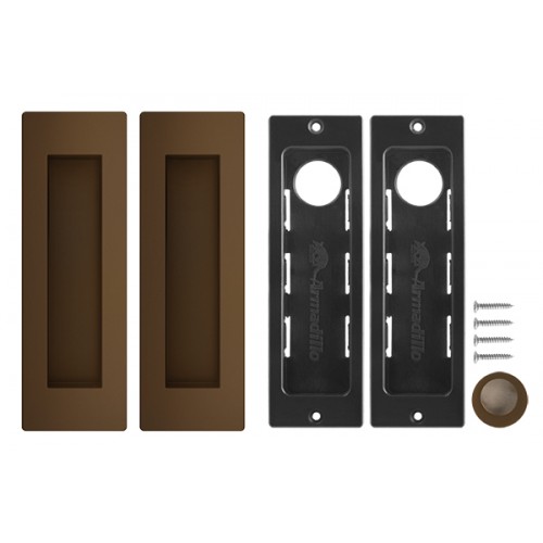 Ручка Armadillo (Армадилло) для раздвижных дверей SH.URB153.010 (SH010 URB) BB-17 коричневая бронза