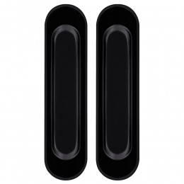 Защелка Punto (Пунто) с ручками для раздвижных дверей SH.SL152.KIT011-BK (Soft LINE SL-011) BL-24 черный