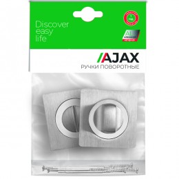 Ручка Ajax (Аякс) поворотная BK6.K.JK51 (BK6 JK) BL-24 черный