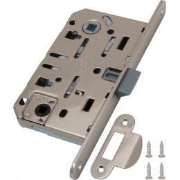 Защелка врезная WC (никель) MEDIANA EV. (инд.упак+B01000.13) B01102.50.06.567 AGB