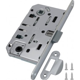 Защелка врезная WC (матовый хром) MEDIANA EV. (инд.упак+B01000.13) B01102.50.34.567 AGB