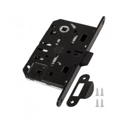 Защелка врезная WC (черный) MEDIANA EV. (инд.упак+B01000.13) B01102.50.93.567 AGB