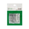 Защелка Ajax врезная PLASTLP45-8 (LP45-8) BL черный