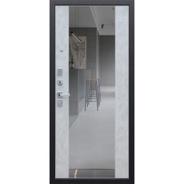 Стальная дверь «Спартак Б с зеркалом»